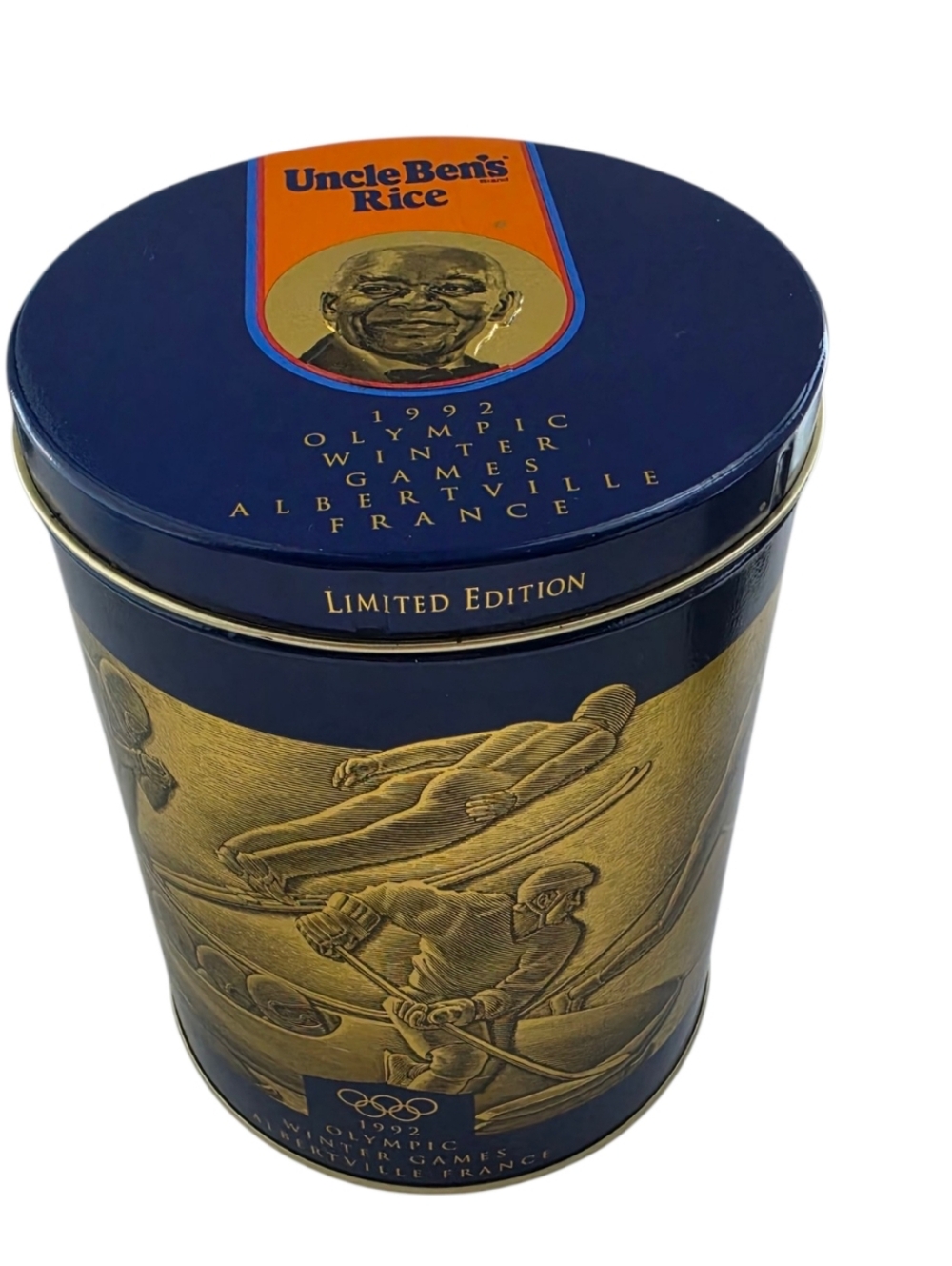 Vintage 1992 Uncle Ben's Rice Olympic Albertville Limited Edition Advertising - Picture 2 of 9